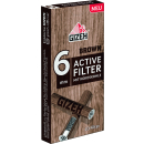 Gizeh Active Filter 6mm brown 10er Pack