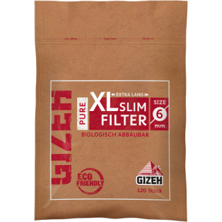 Gizeh Pure XL Slim Filter extra lang